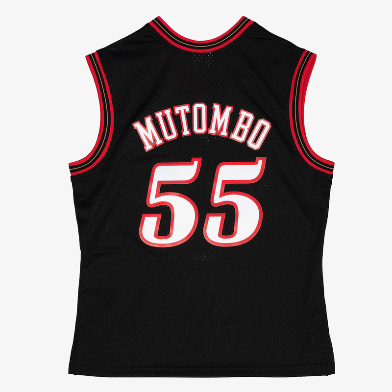 Philadelphia 76Ers Swingman Jersey Dikembe Mutombo 2000 01 product image 2