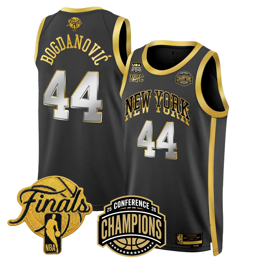 NYK 2026 Finals Limited Gold Jersey V2 - Stitched product image 10