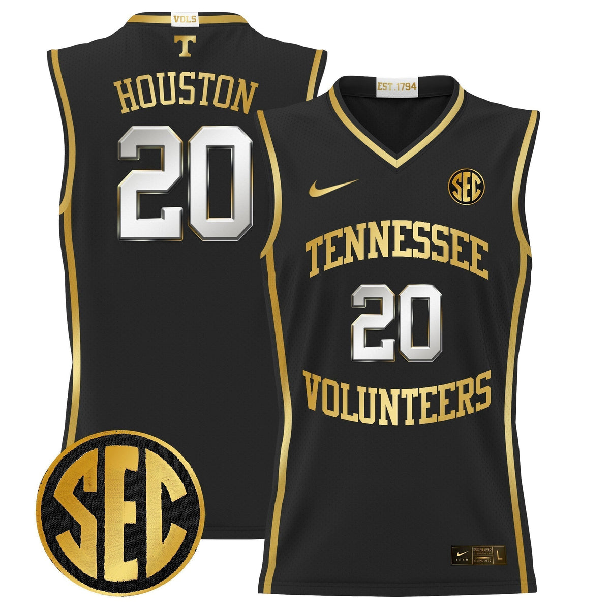 TENN 2024 Lightweight Basketball Jersey - Stitched product image 10