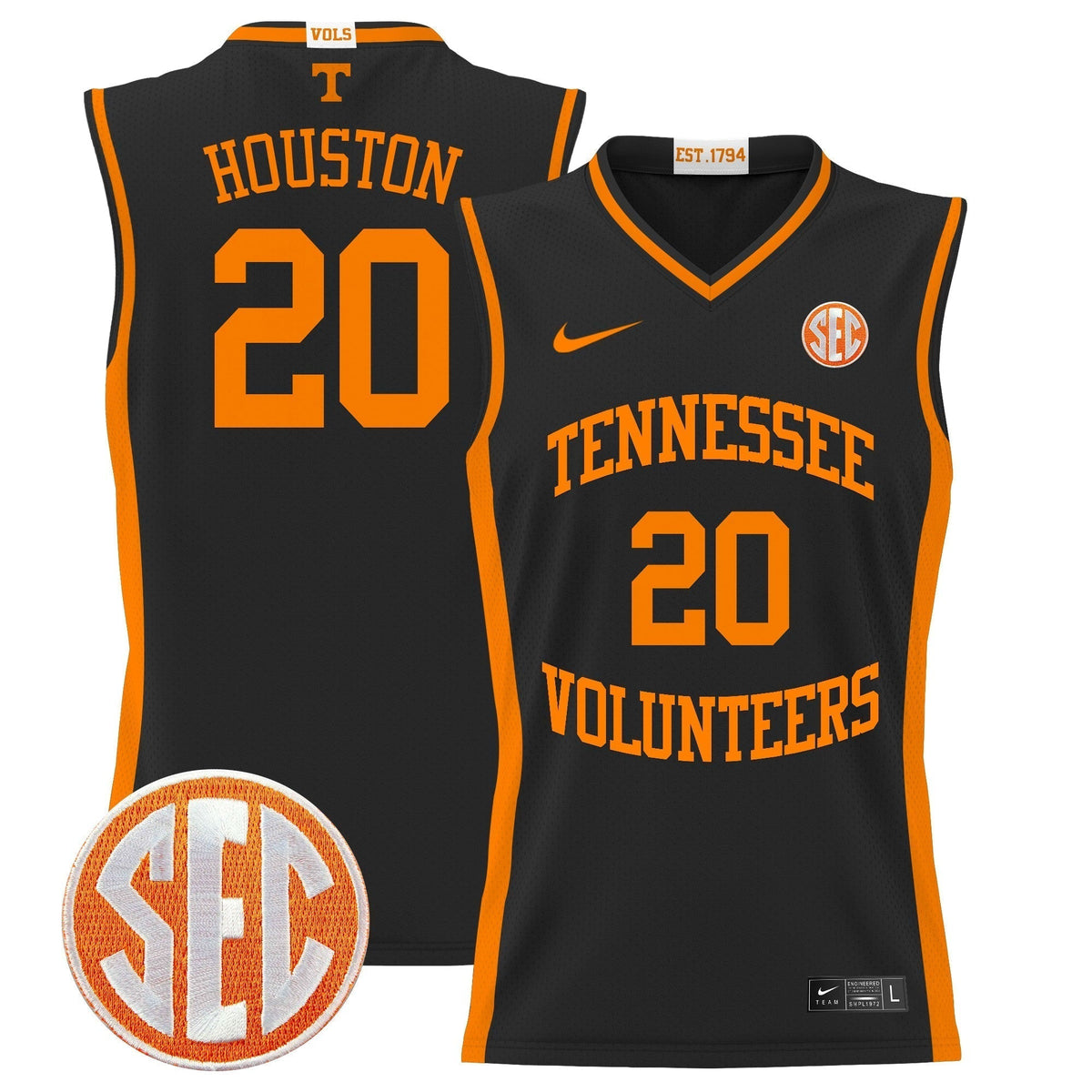 TENN 2024 Lightweight Basketball Jersey - Stitched product image 30
