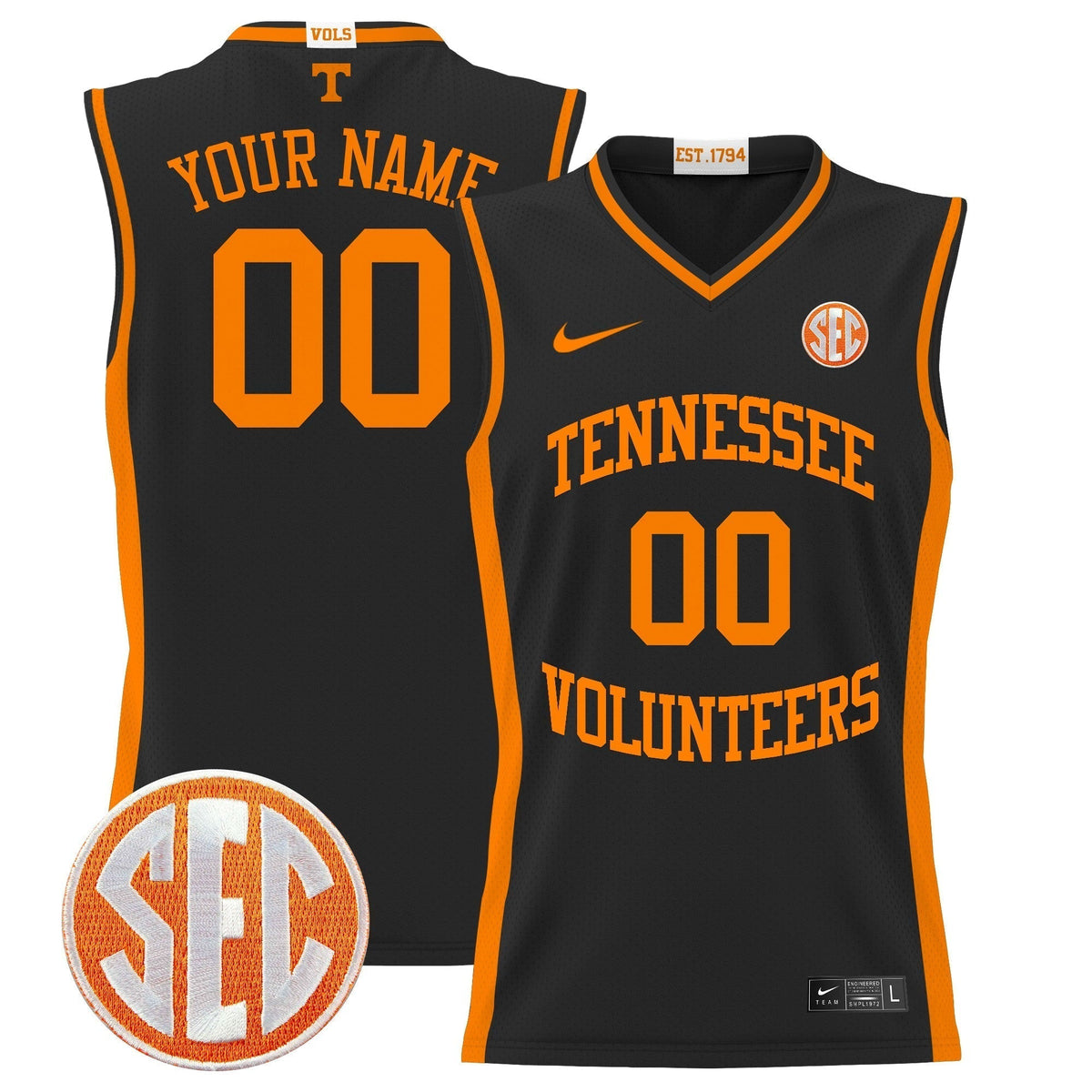 TENN 2024 Lightweight Basketball Custom Jersey - Stitched product image 4
