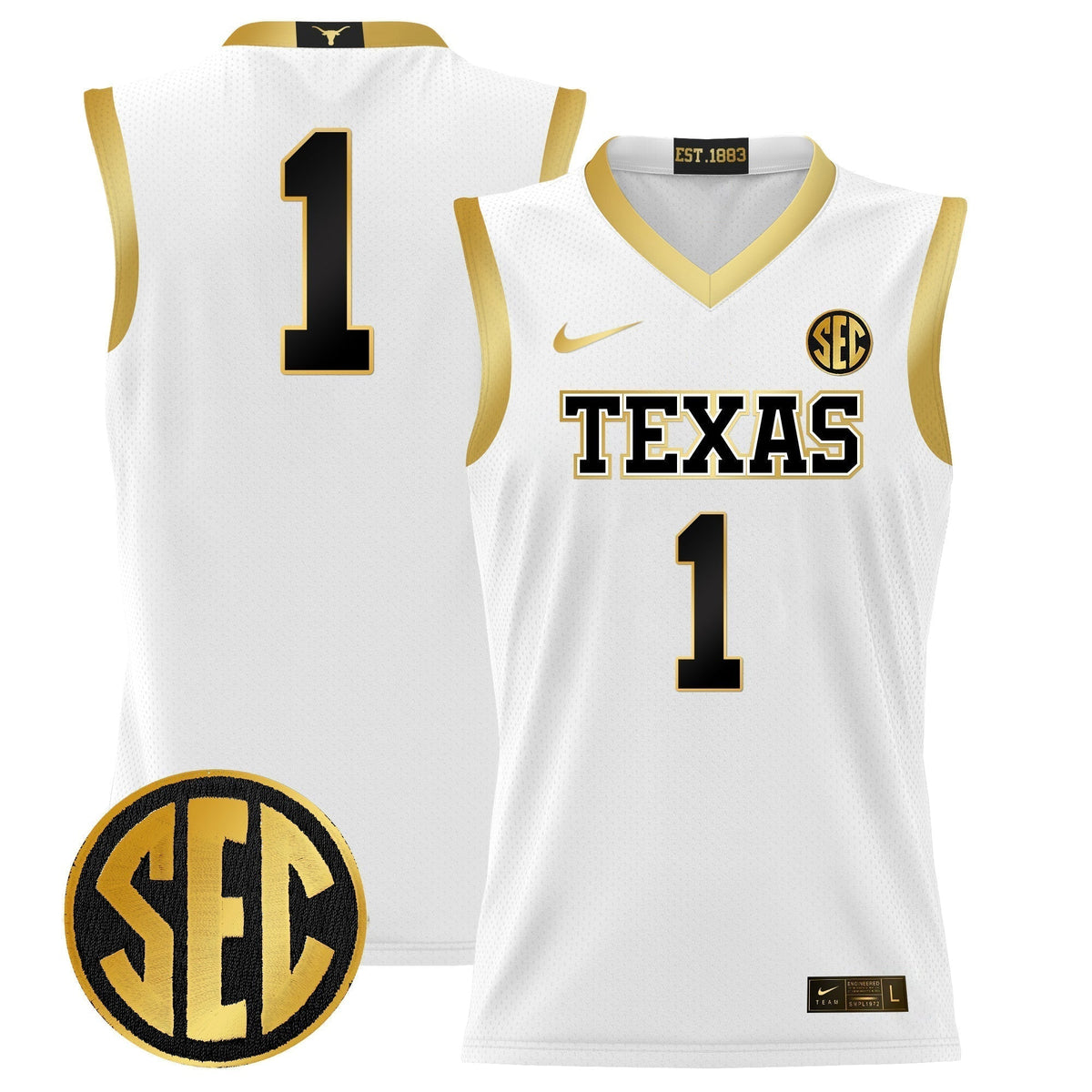 TEX 2024 Lightweight Basketball Jersey - Stitched product image 14
