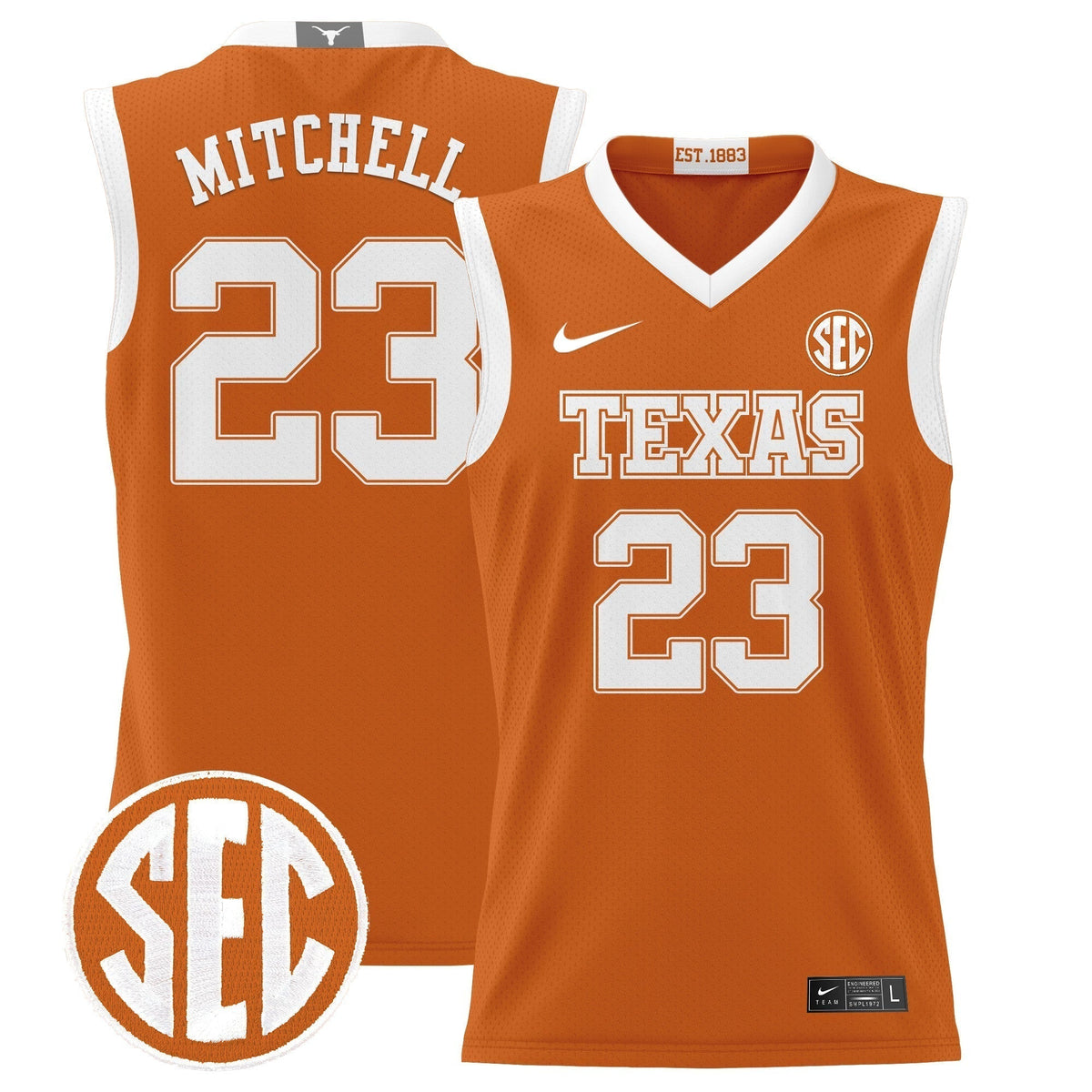 TEX 2024 Lightweight Basketball Jersey - Stitched product image 30