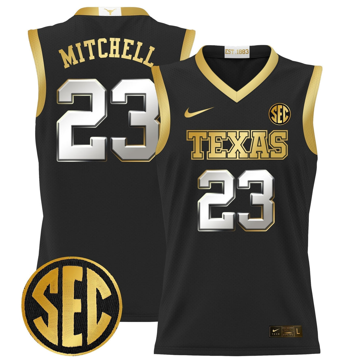 TEX 2024 Lightweight Basketball Jersey - Stitched product image 11