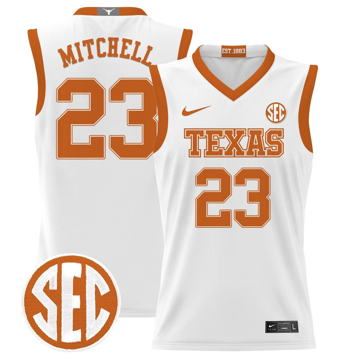 TEX 2024 Lightweight Basketball Jersey - Stitched product image 22