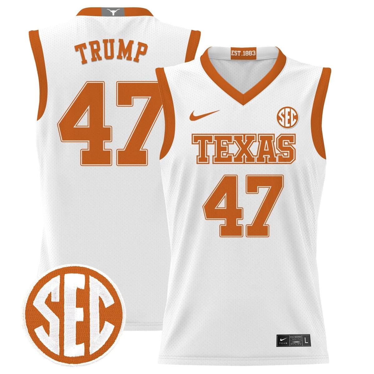 TEX 2024 Lightweight Basketball Jersey - Stitched product image 23