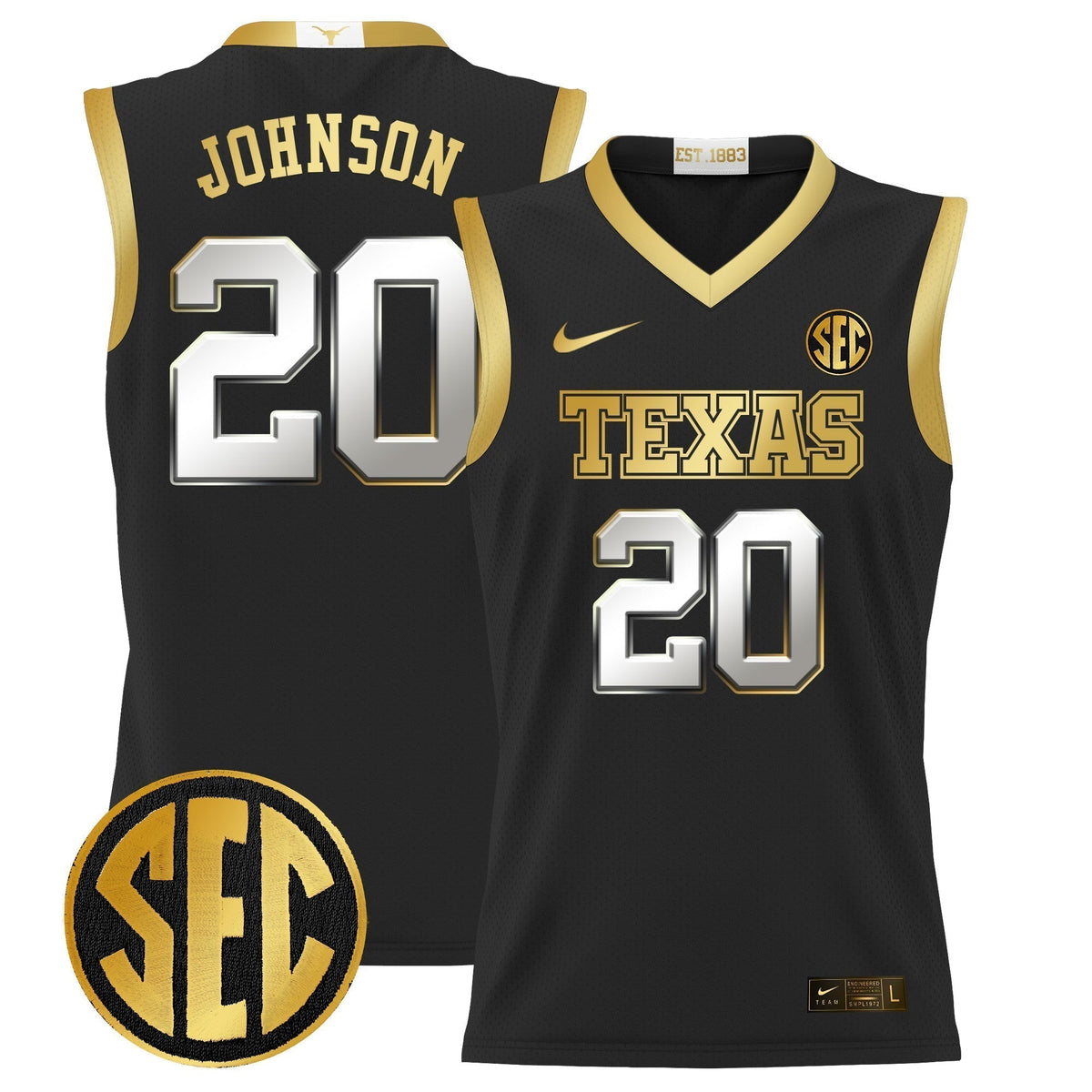 TEX 2024 Lightweight Basketball Jersey - Stitched product image 1