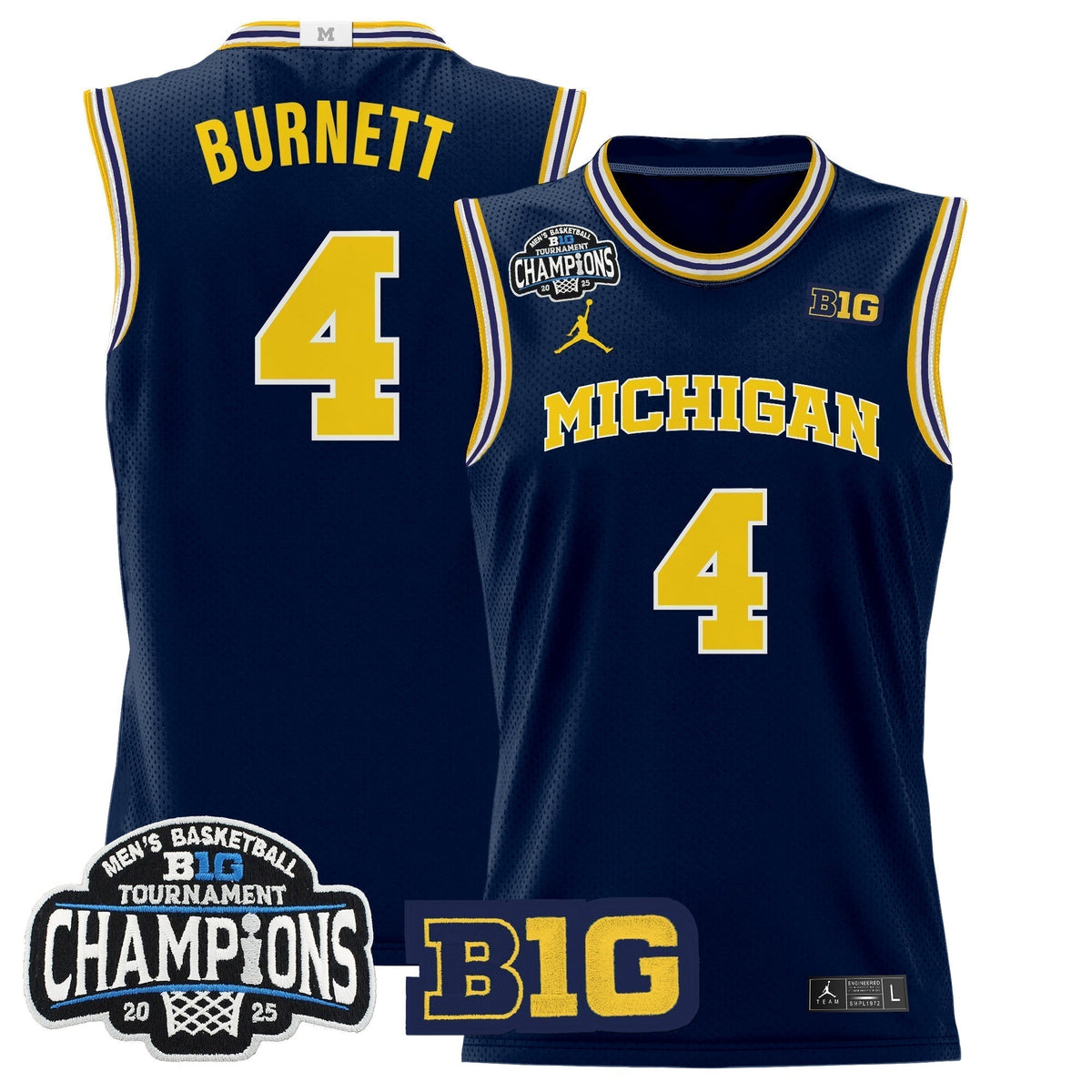 MICH 2025 Big Ten Conference Tournament Champions product image 7