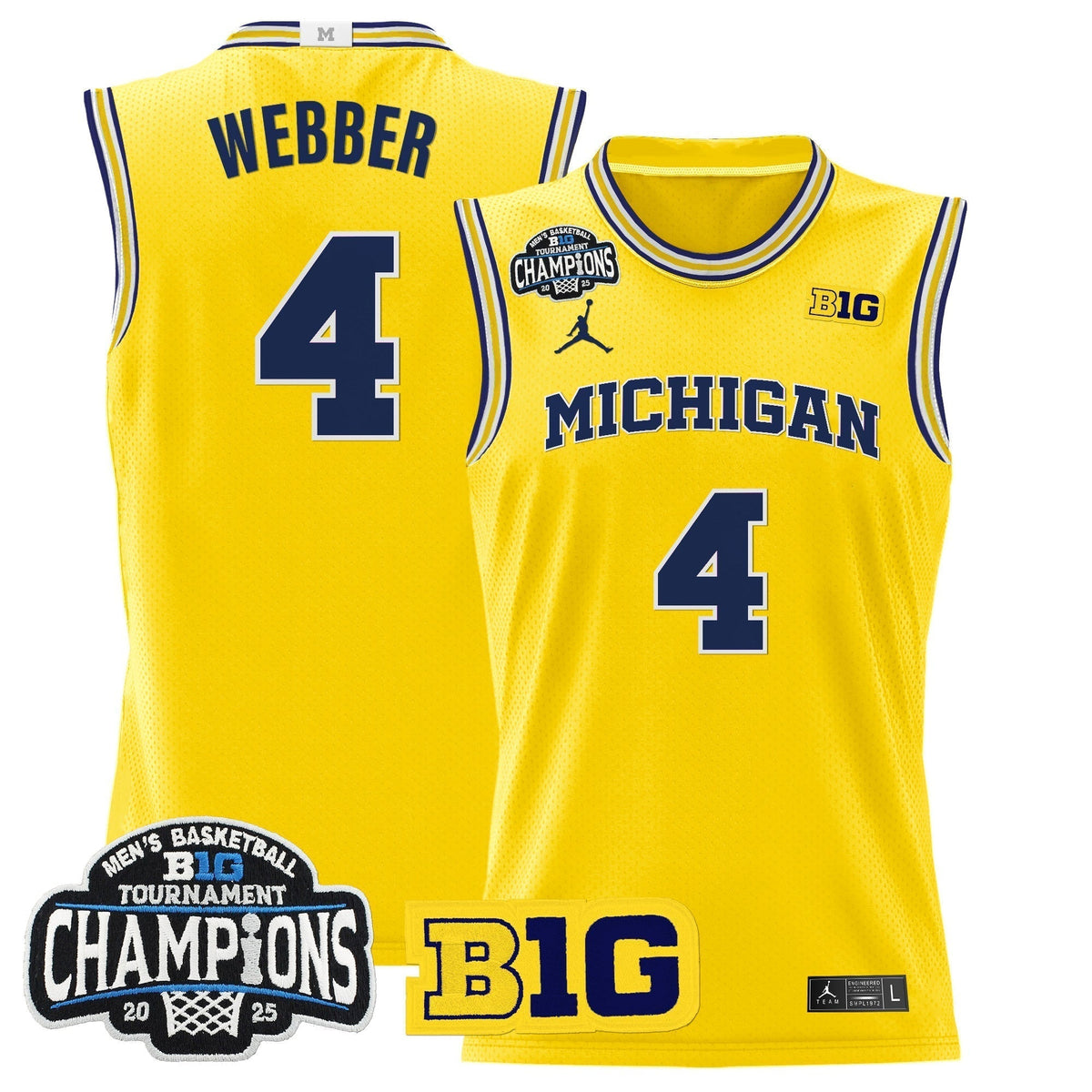 MICH 2025 Big Ten Conference Tournament Champions product image 6