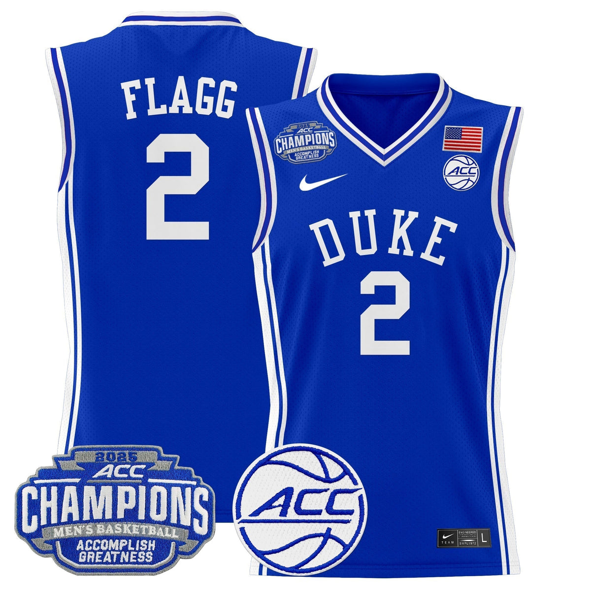 DUKE 2025 ACC Conference Tournament Champions Basketball product image 15