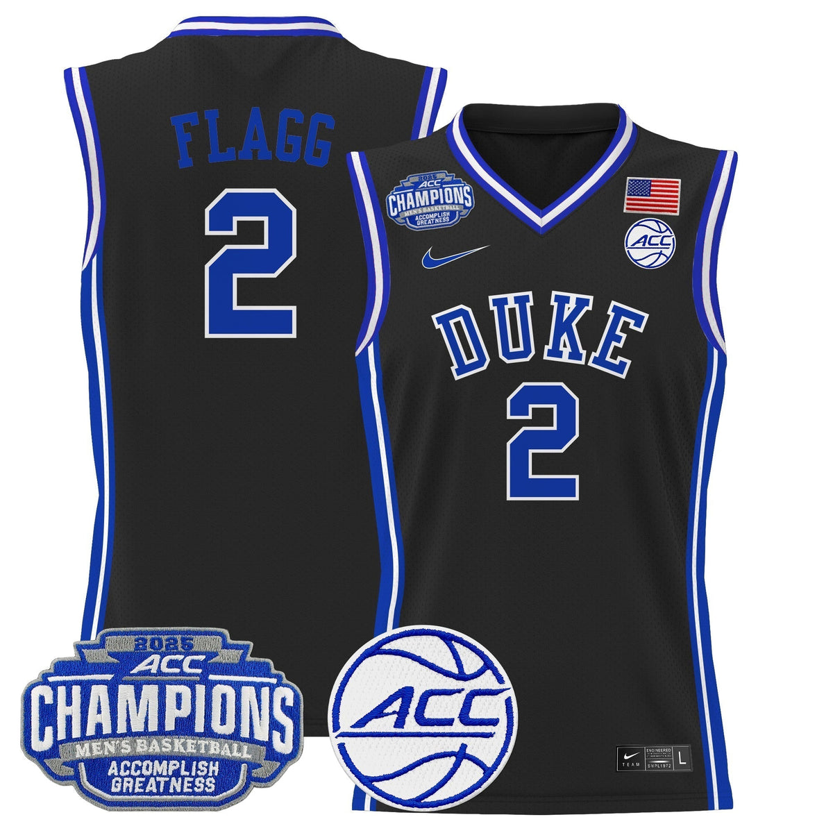 DUKE 2025 ACC Conference Tournament Champions Basketball product image 12