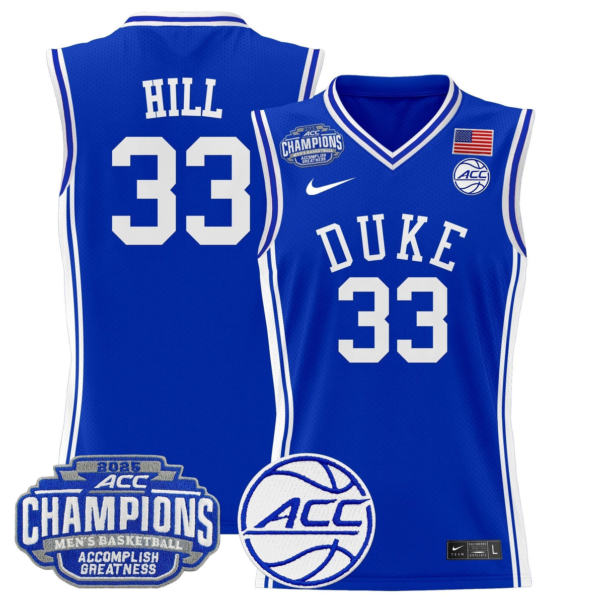 DUKE 2025 ACC Conference Tournament Champions Basketball product image 8