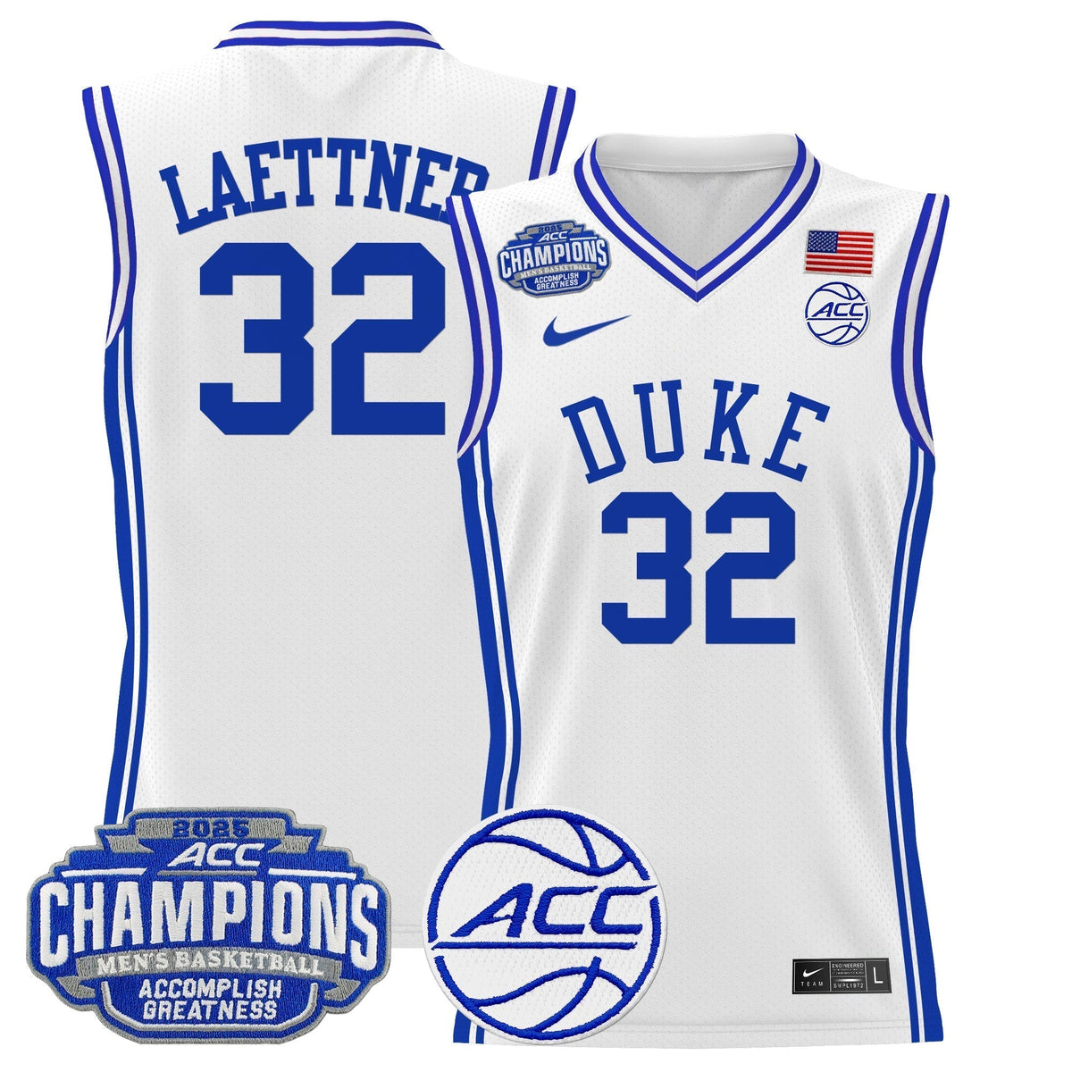 DUKE 2025 ACC Conference Tournament Champions Basketball product image 9