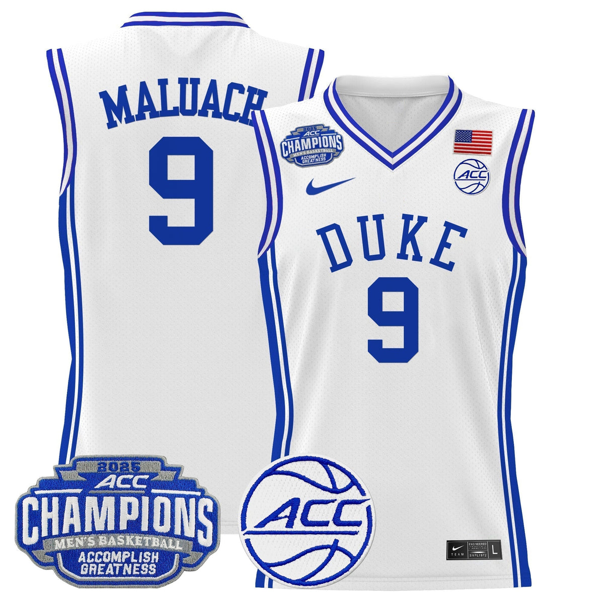 DUKE 2025 ACC Conference Tournament Champions Basketball product image 7