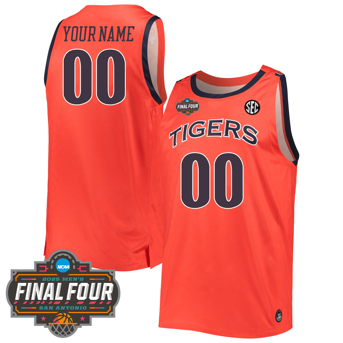 Custom AUB Basketball 24/25 Jersey - Final Four Patch product image 4