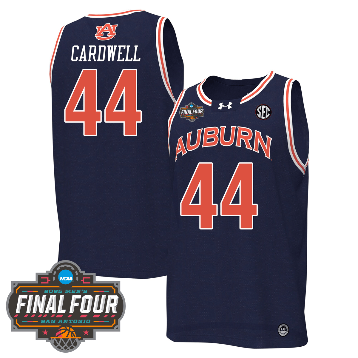 Custom AUB Basketball 24/25 Jersey - Final Four Patch product image 3
