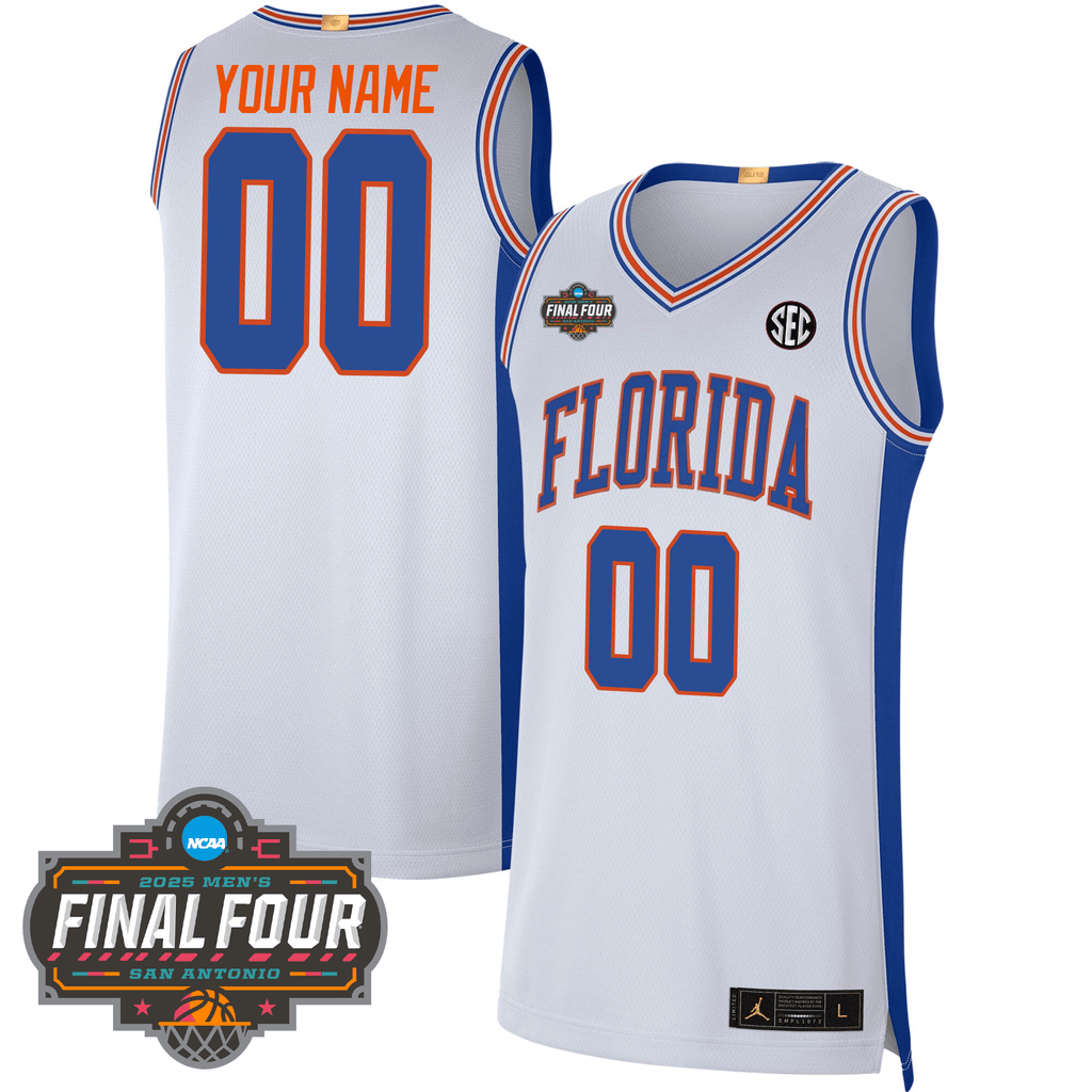 Custom UF Basketball 24/25 Jersey - Final Four Patch product image 2
