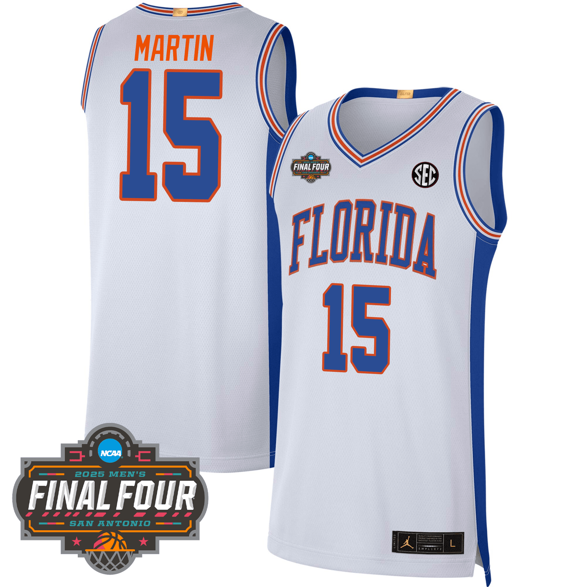 UF Basketball 24/25 Jersey - Final Four Patch product image 2