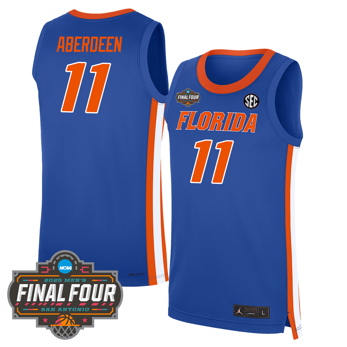 UF Basketball 24/25 Jersey - Final Four Patch product image 9