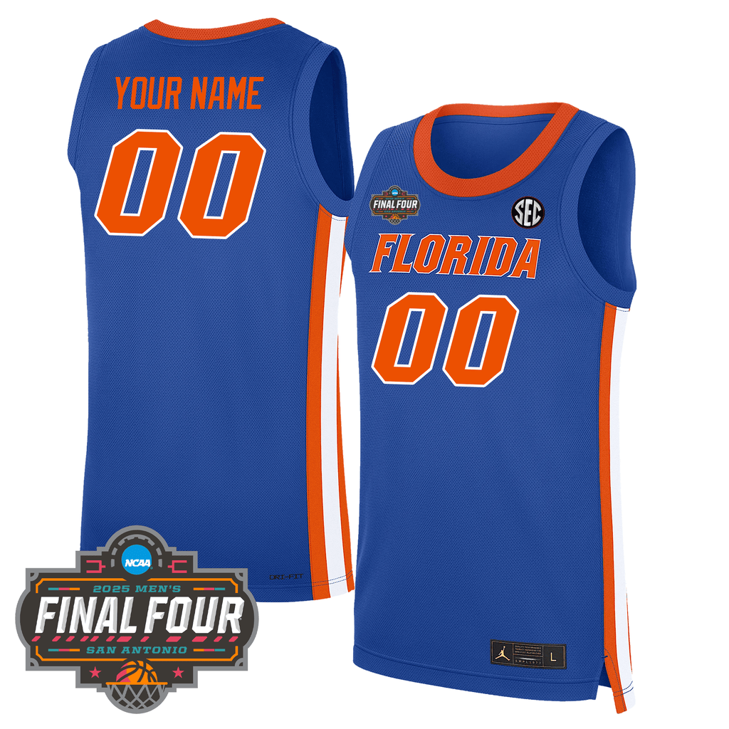 Custom UF Basketball 24/25 Jersey - Final Four Patch product image 3