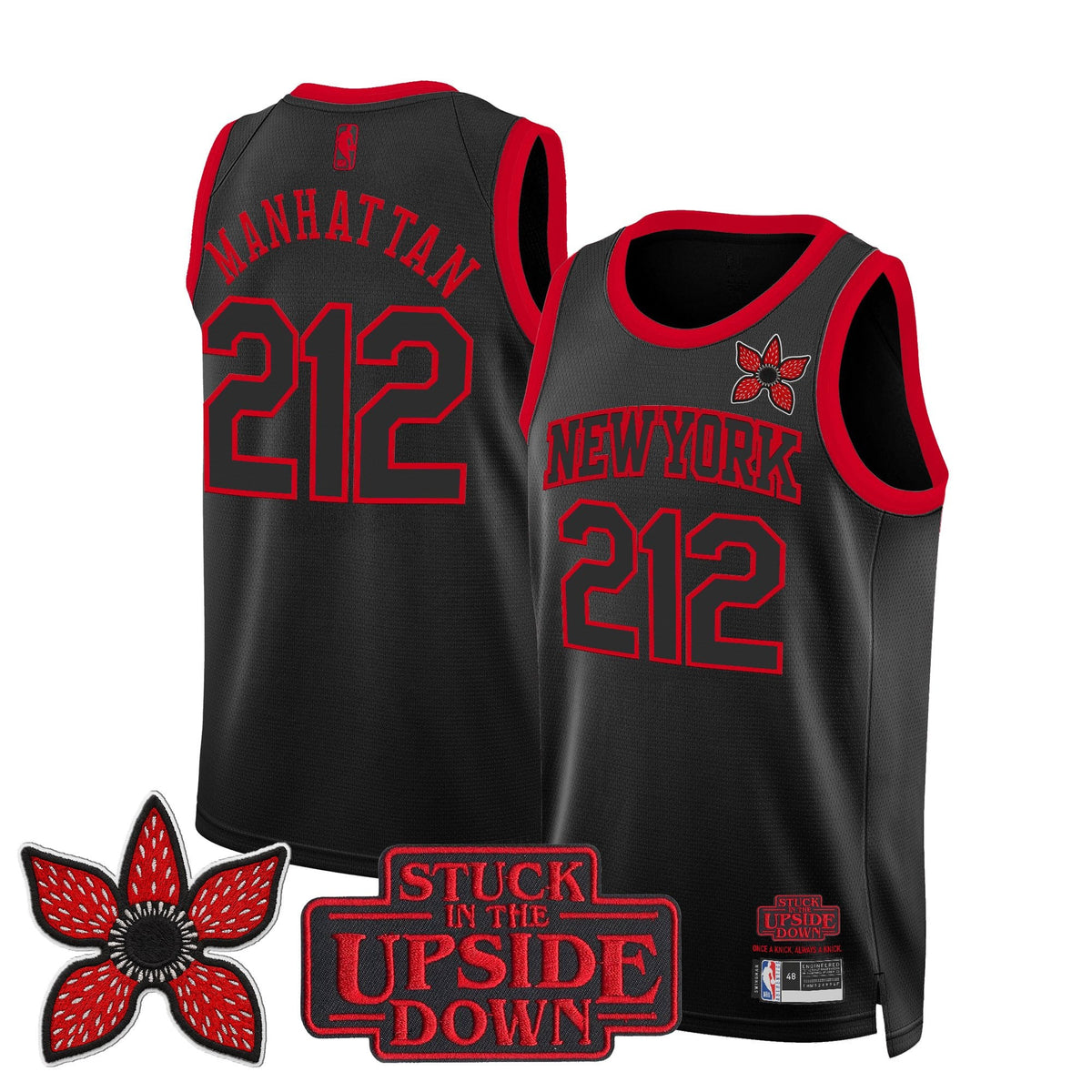 NYK 'Stranger Things Edition' Swingman Jersey - Stitched product image 3