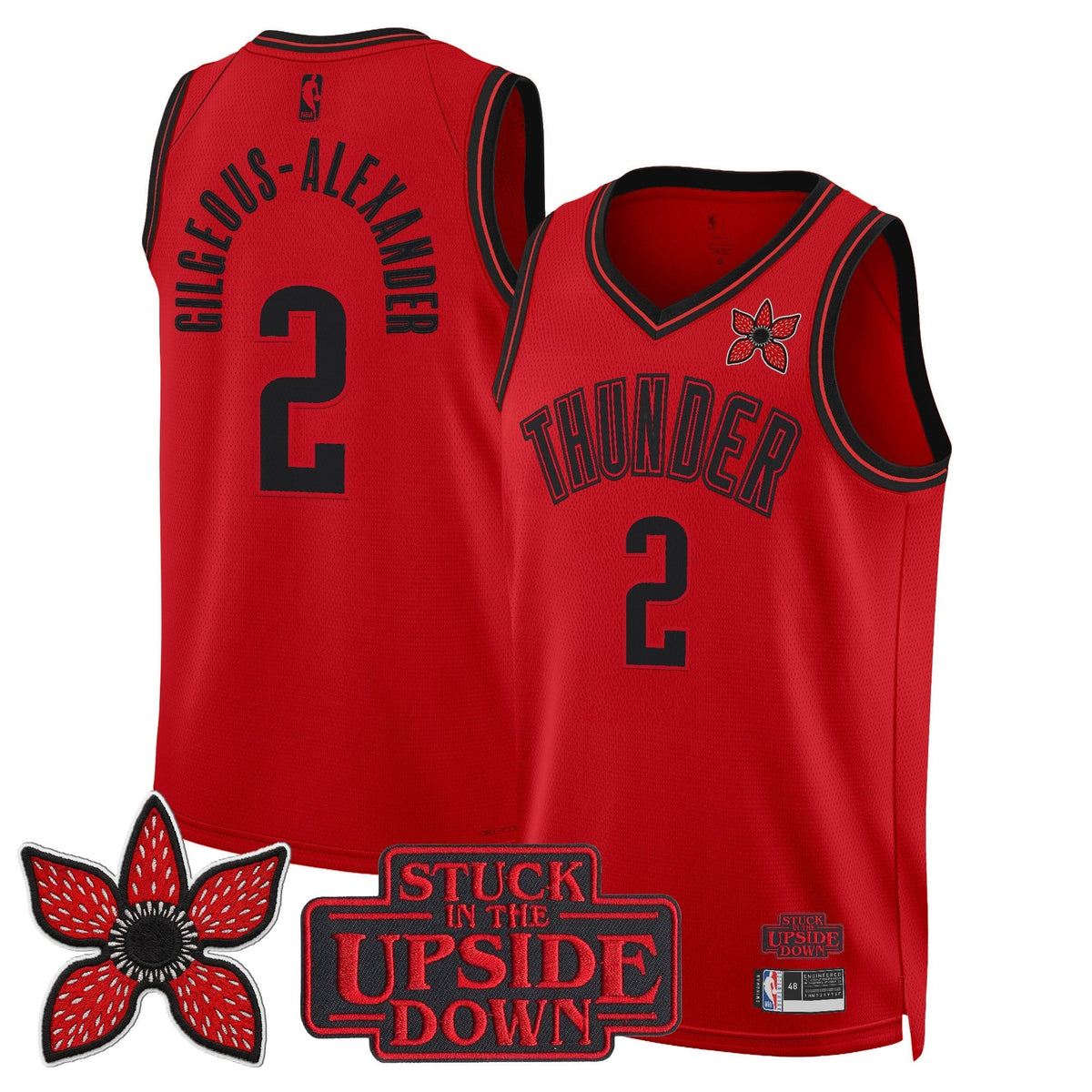 OKC 'Stranger Things Edition' Swingman Jersey - Stitched product image 9