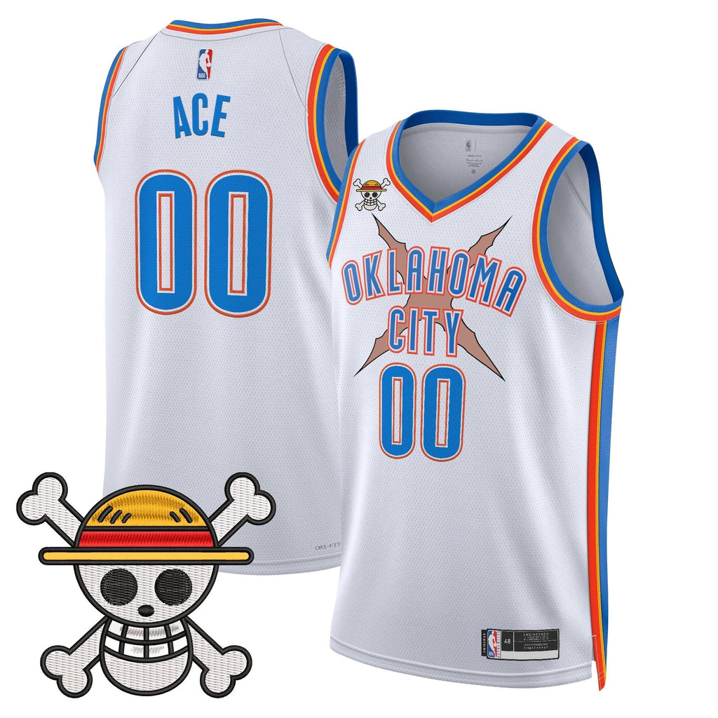 OKC x One Piece Swingman Jersey- Stitched product image 13