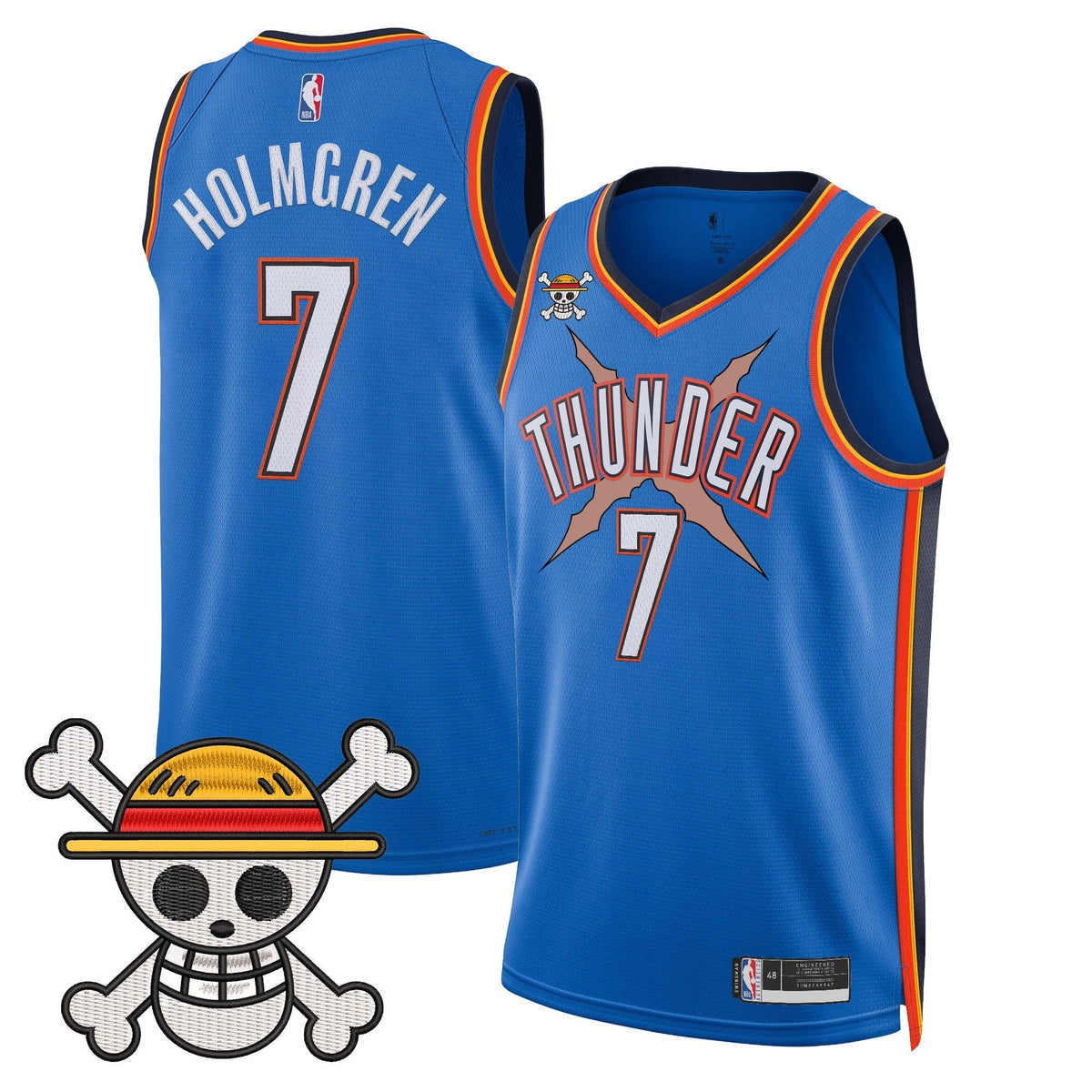 OKC x One Piece Swingman Jersey- Stitched product image 6