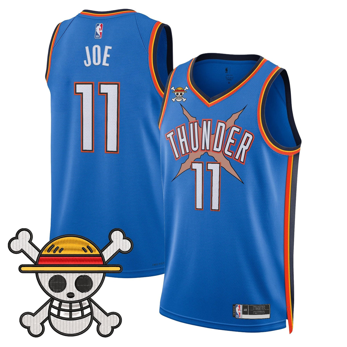 OKC x One Piece Swingman Jersey- Stitched product image 9