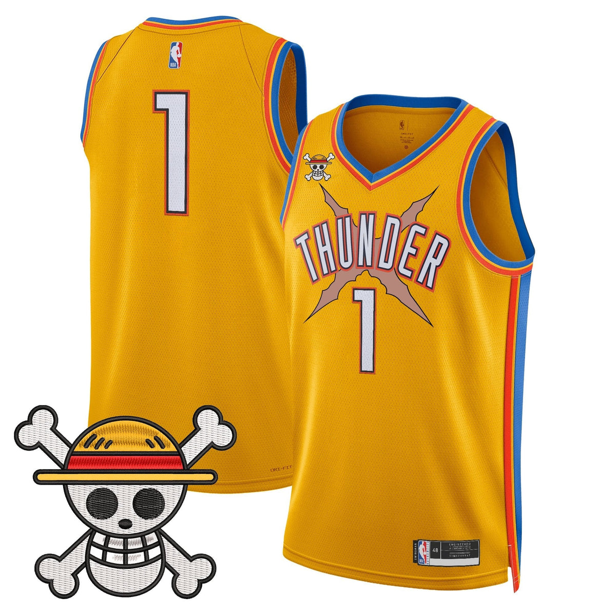 OKC x One Piece Swingman Jersey- Stitched product image 50