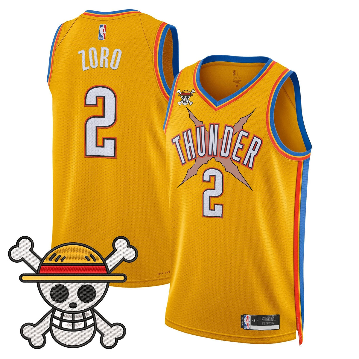 OKC x One Piece Swingman Jersey- Stitched product image 42