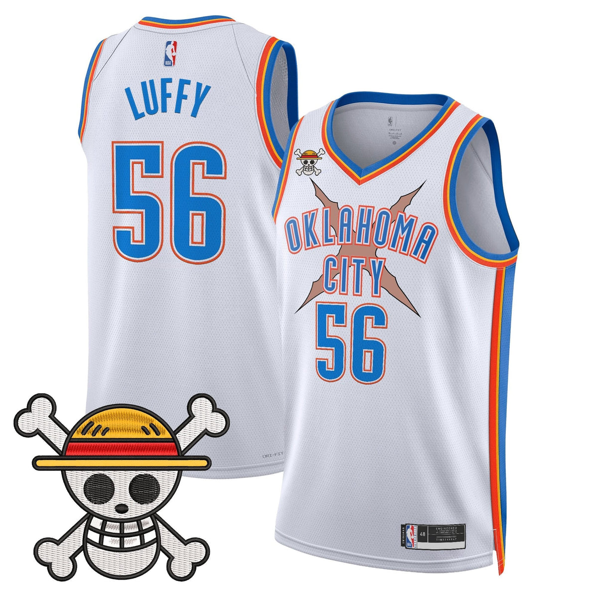 OKC x One Piece Swingman Jersey- Stitched product image 11