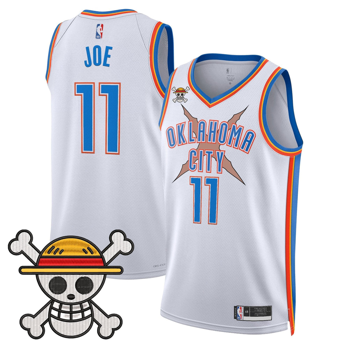 OKC x One Piece Swingman Jersey- Stitched product image 19