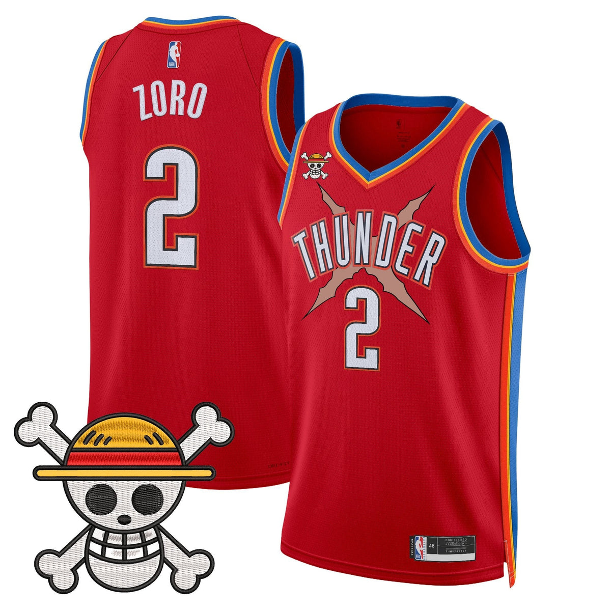 OKC x One Piece Swingman Jersey- Stitched product image 32