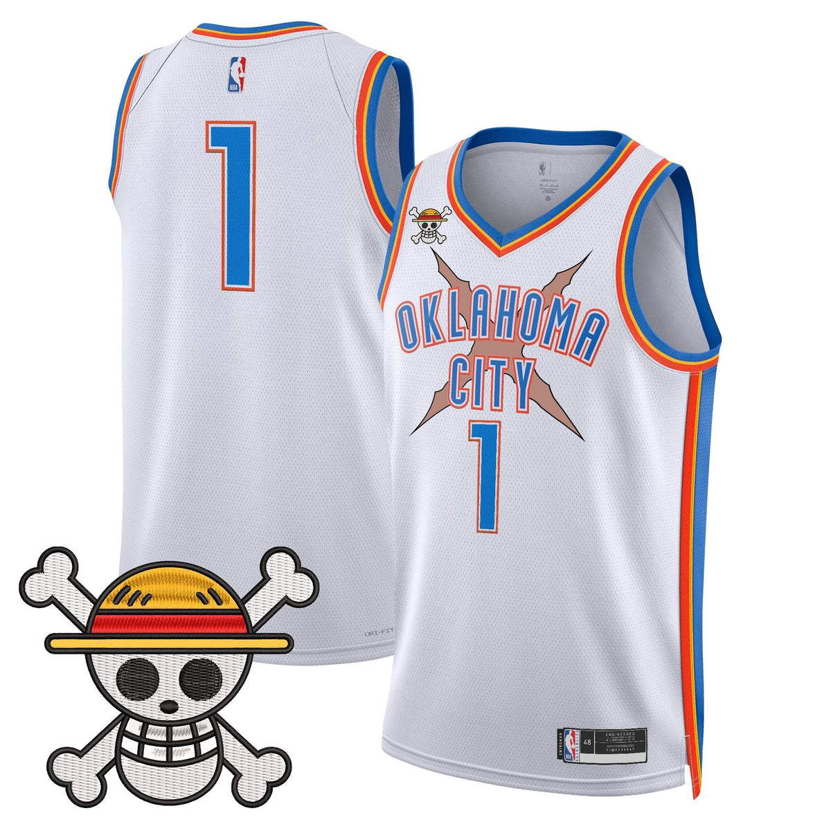 OKC x One Piece Swingman Jersey- Stitched product image 20