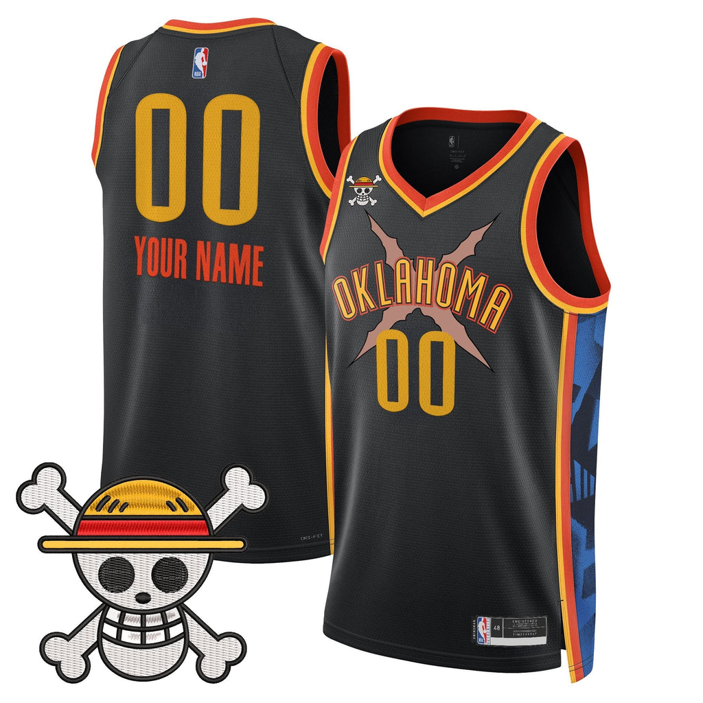 OKC x One Piece Swingman Custom Jersey- Stitched product image 3