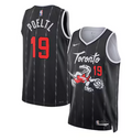 Jakob Poeltl Toronto Raptors Unisex 2025/26 Jersey - Black product image 1