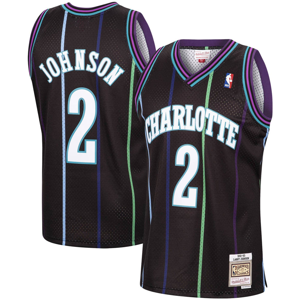 Men's Charlotte Hornets Larry Johnson Mitchell & Ness product image 1