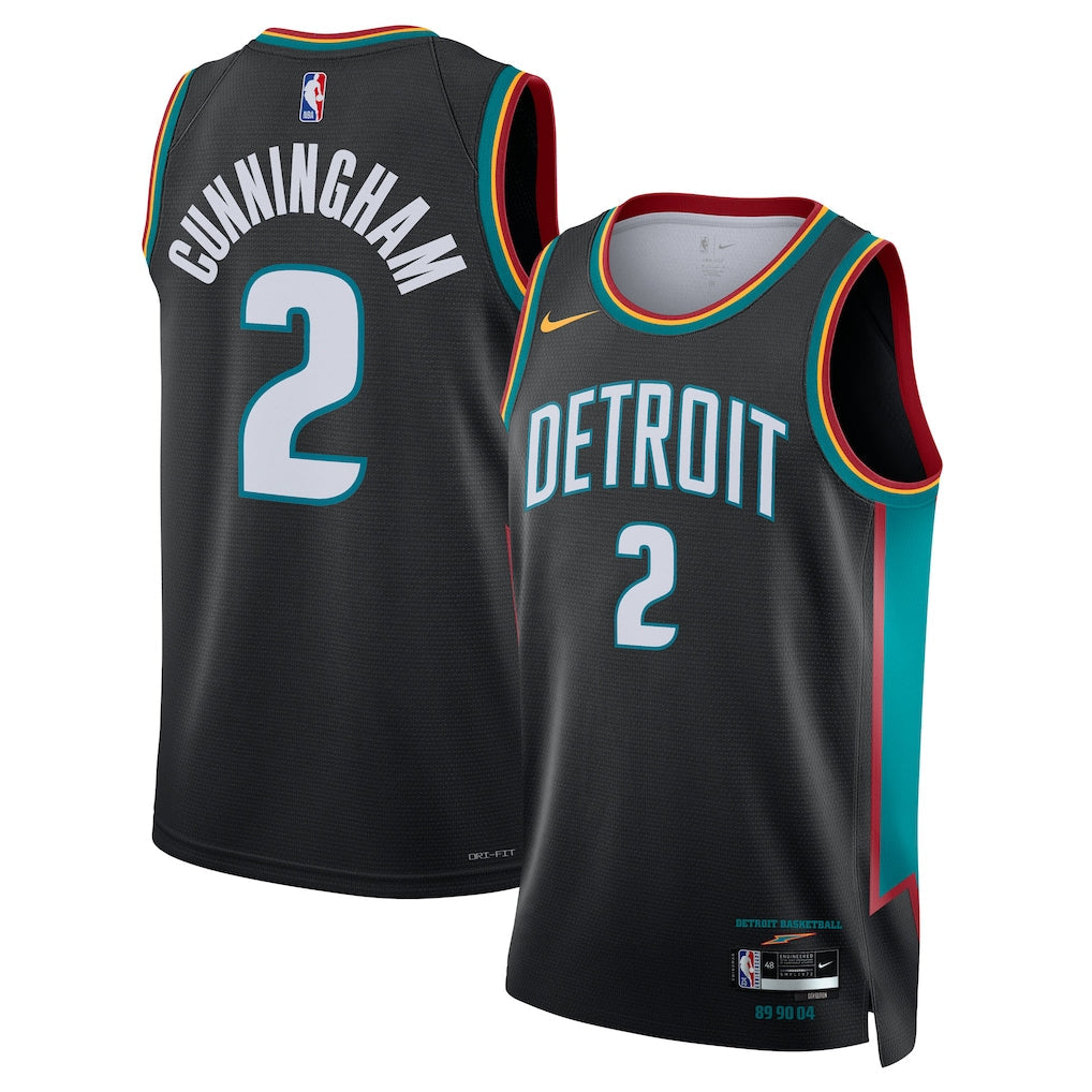 Cade Cunningham Detroit Pistons Unisex 2025/26 Swingman product image 1