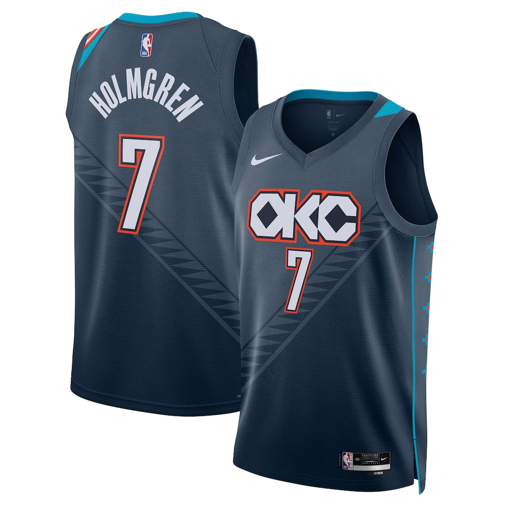 Chet Holmgren Oklahoma City Thunder Unisex 2025/26 Jersey product image 1
