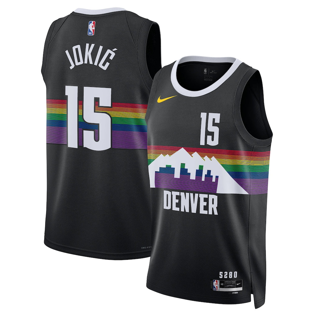Nikola Jokic Denver Nuggets Unisex 2025/26 Jersey - Black product image 1