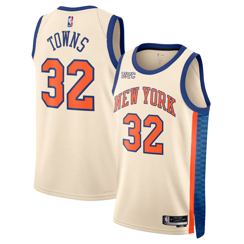 Karl-Anthony Towns New York Knicks Unisex 2025/26 Jersey product image 1