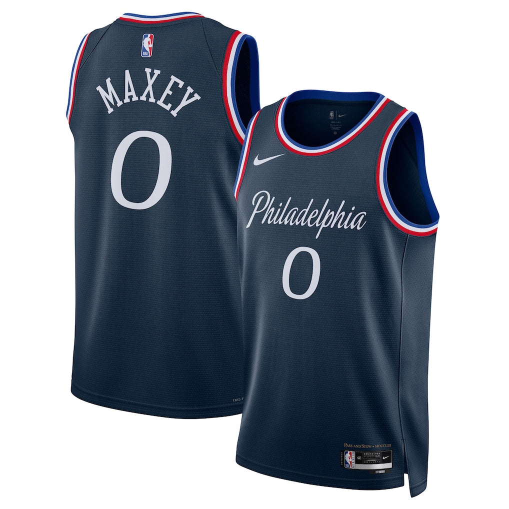 Tyrese Maxey Philadelphia 76ers Unisex 2025/26 Jersey product image 1