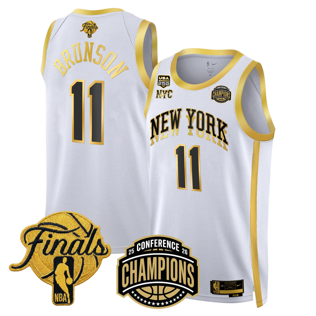 NYK 2026 Finals Limited Gold Jersey V2 - Stitched product image 3