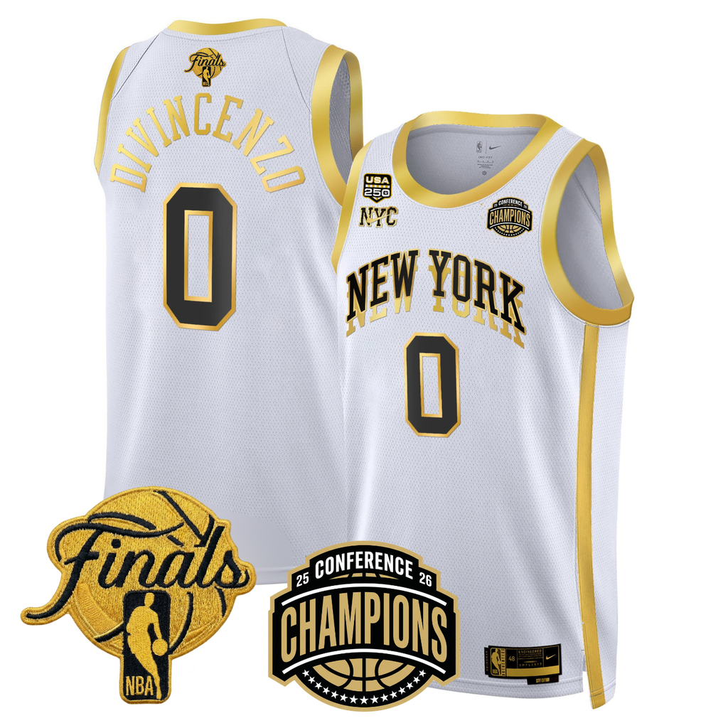 NYK 2026 Finals Limited Gold Jersey V2 - Stitched product image 11