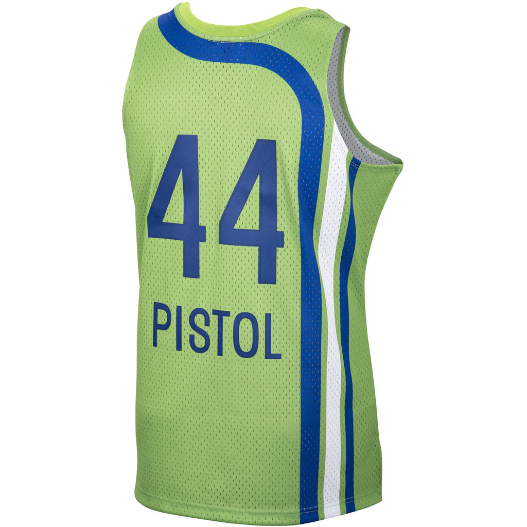 Men's Atlanta Hawks Green "Pistol" Pete Maravich Mitchell & product image 3