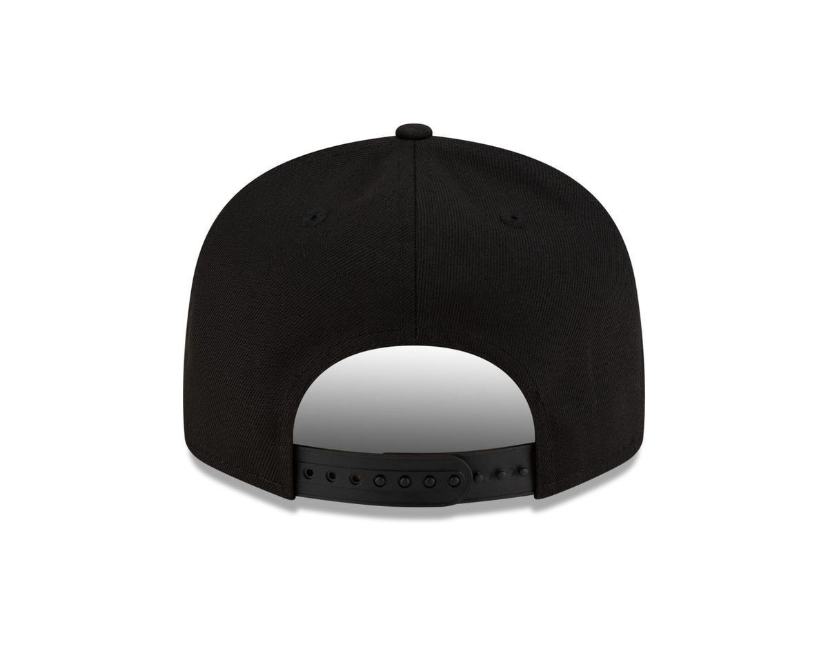 Montreal Expos MLB New Era Men Black/Gold 9Fifty Cooperstown Snapback product image 2, provided for visual reference and