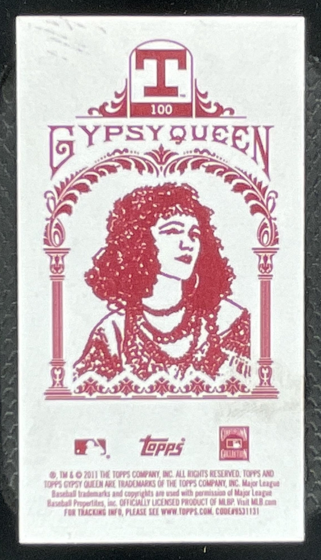 2011 Topps Gypsy Queen Mini #100 Nolan Ryan Red Back product image 2, provided for visual reference and product detail review