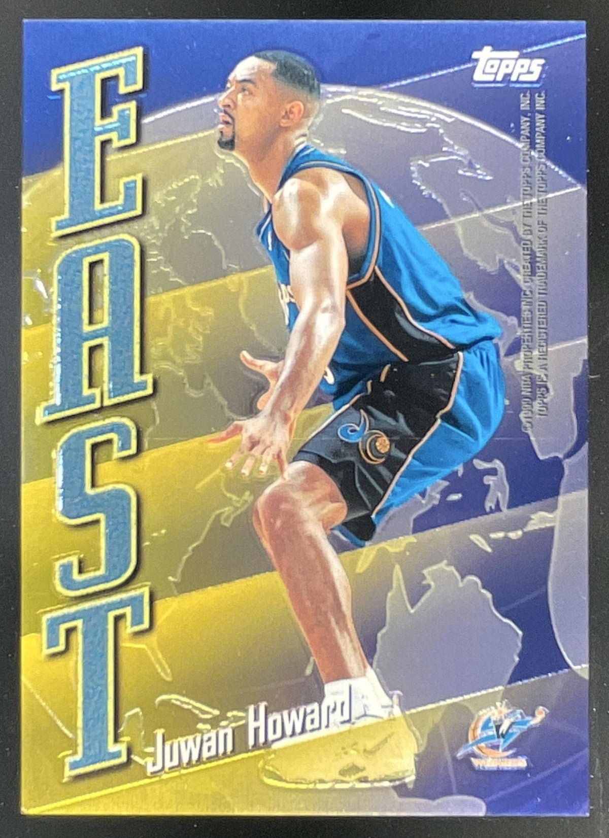 1998-99 Topps East/West #EW11 Juwan Howard Chris Webber product image 2, provided for visual reference and product detail