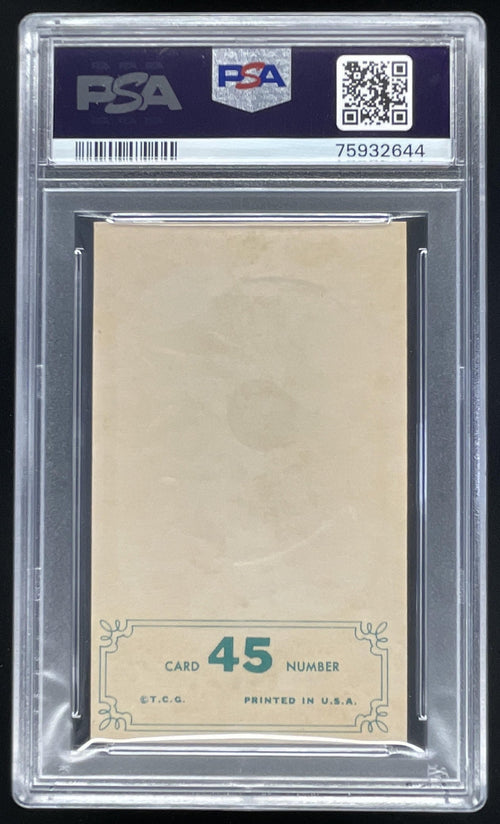1965 Topps Embossed #45 Orlando Cepeda PSA 5 product image 2, provided for visual reference and product detail review